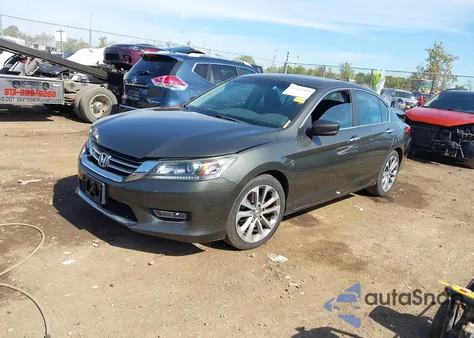 2013 Honda Accord Sport from USA, damaged, VIN 1HGCR2F52DA021693